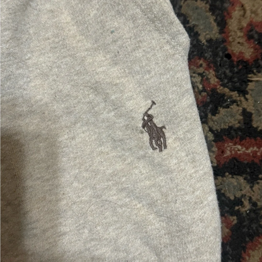 Ralph Lauren Cream Sweatpants - Picture 2 of 5